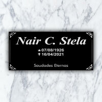 Imagem de Placa ACM 047- 20cm x 10cm (sem foto)